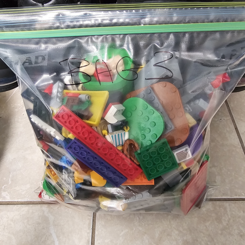 Assorted Kids Building Bricks - Multicolor